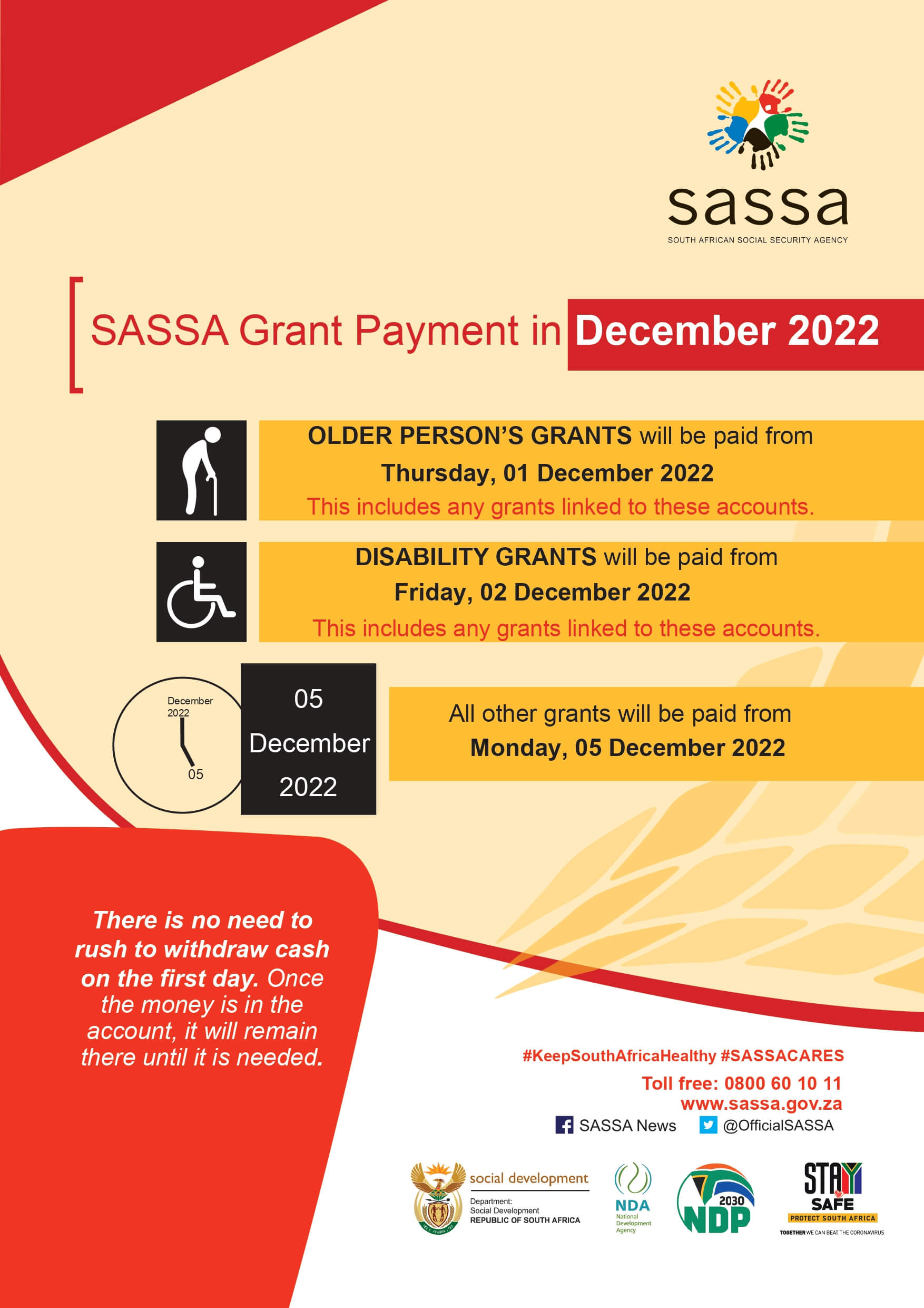 sassa-december-2022-payment-dates